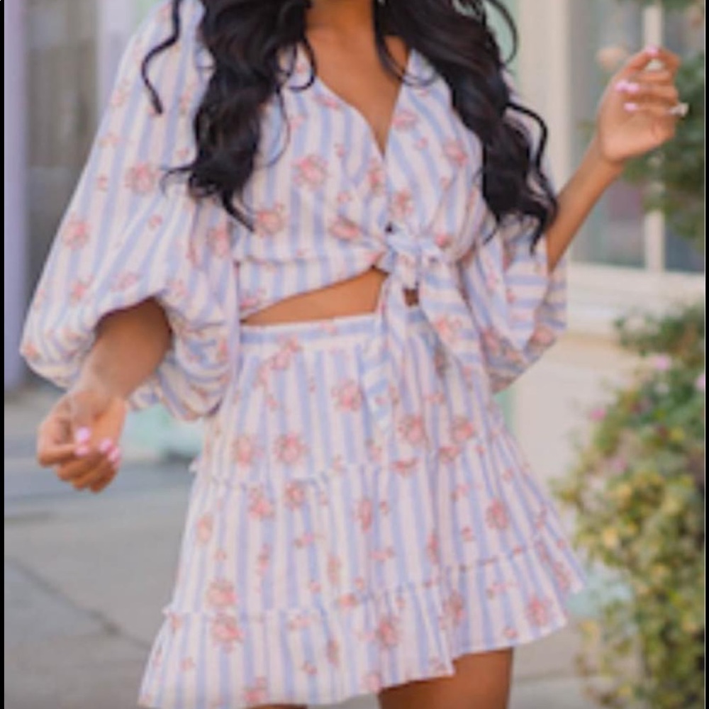 Show Me Your Mumu skirt and top set from the Shades of Pinck collab!
